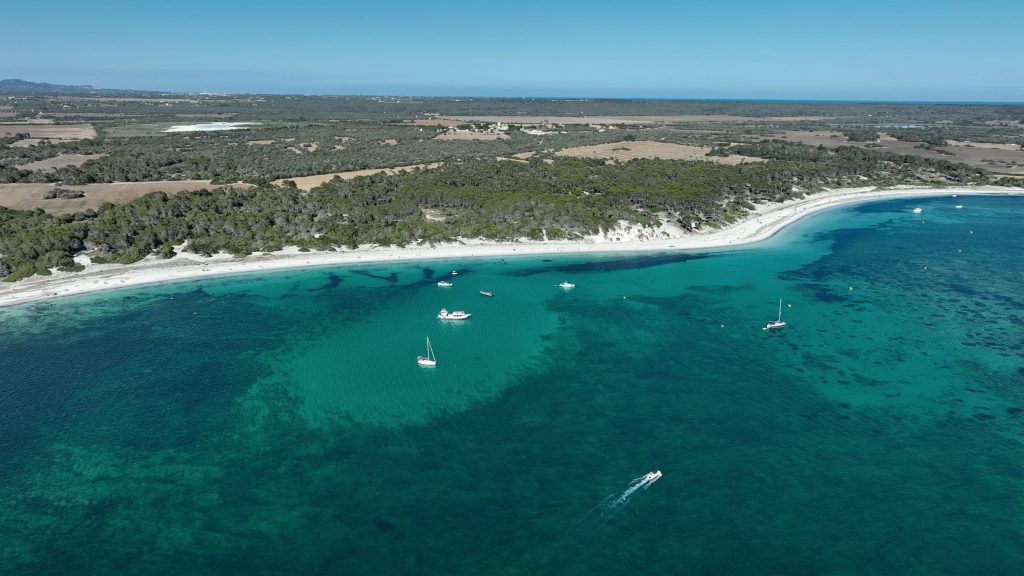 Sortie en bateau à Es Trenc